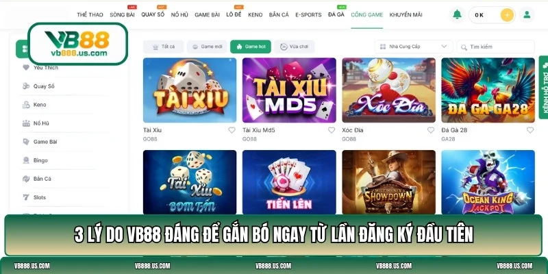đăng ký VB88