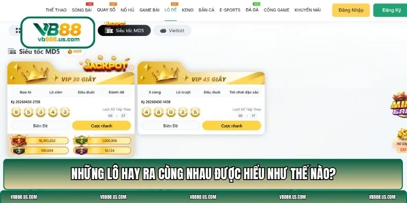 lô hay ra cùng nhau