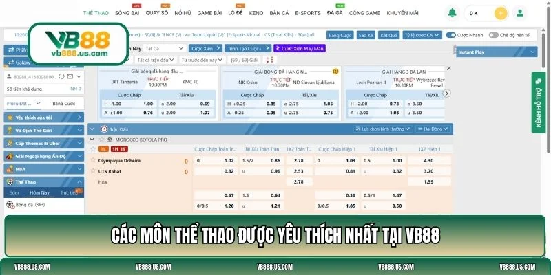 thể thao VB88